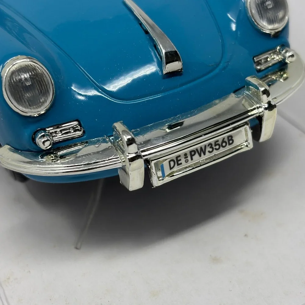 Porsche 356B Blue 1:24 Diecast American Mint Premium Edition